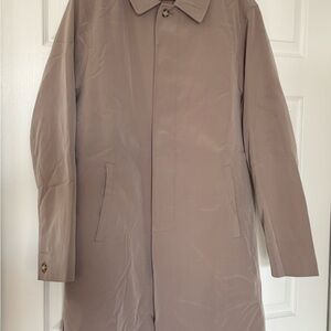Calvin Klein Men's Taupe Trench Coat